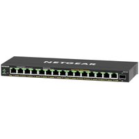 Netgear GS316EP 15x Gigabit Switch 10/100/1000MBit Metallgehäuse 180W PoE von Netgear