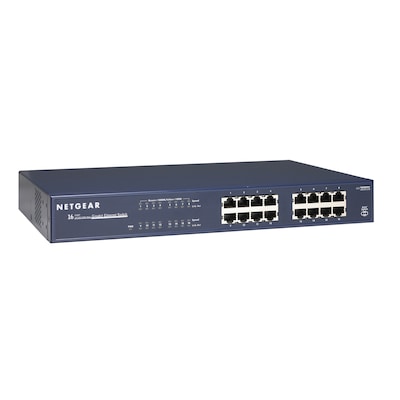 Netgear JGS516v2 - Switch - unmanaged - 16 x 10/100/1000 von Netgear