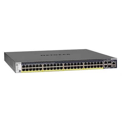 Netgear M4300-52G POE+ (GSM4352PB) 48x1G, 2x10G und 2xSFP+ Managed Switch von Netgear