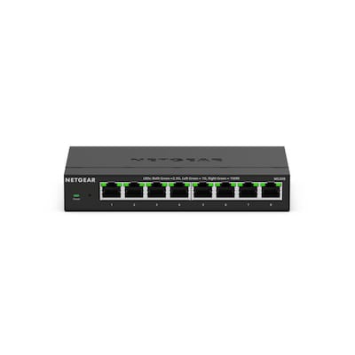 Netgear MS308-100EUS 8 Port Multi-Gigabit 2,5G Ethernet Unmanaged Switch von Netgear