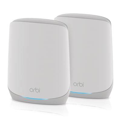 Netgear Orbi AX5400 Tri-Band Mesh WiFi 6 System RBK762 (Router, Satellit) von Netgear