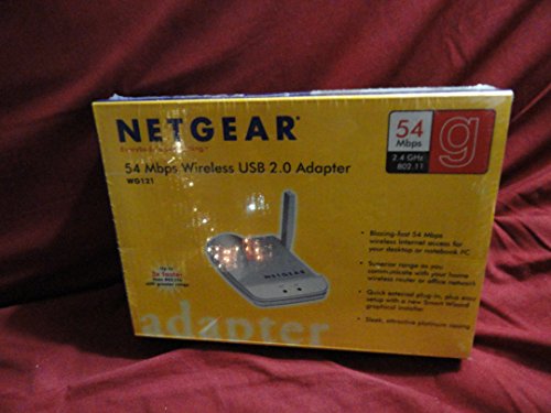 Netgear WG121 Kabelloser USB-Adapter, 802.11 g von Netgear
