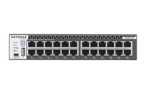 Netgear XSM4324CS-100NES ProSAFE M4300-24X Managed Switch schwarz von Netgear