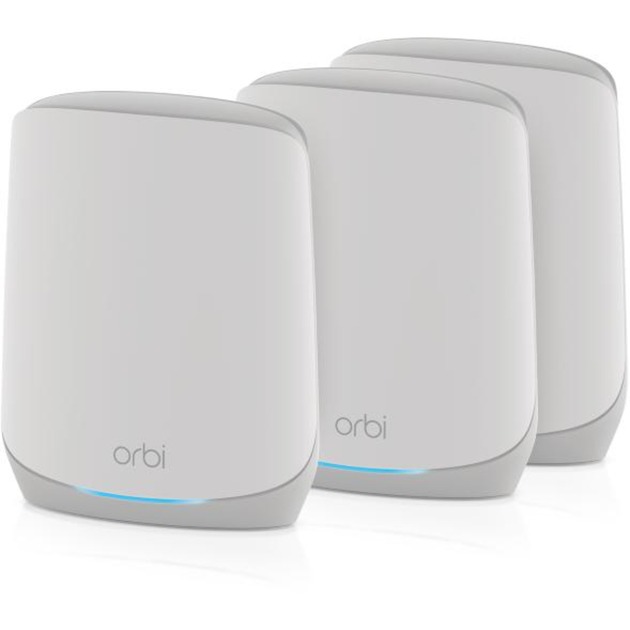 Orbi WiFi6 Tri-Band Mesh System 3er Set, Mesh Router von Netgear