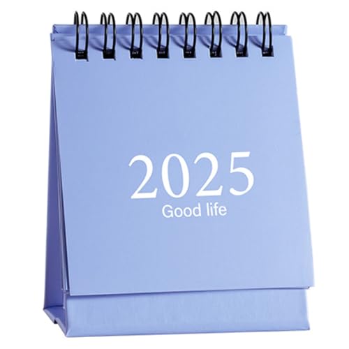 Mini-Kalender 2024-2025 Juli 2024 bis Dezember 2025 monatlicher Mini-Schreibtischkalender 3x5.2x0, 4 Zoll Papierschalter Stehend für Büroschule Calendar von NethCasti
