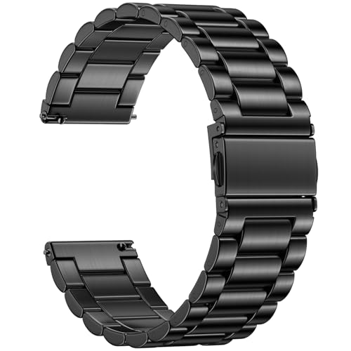 Netolo Uhrenarmband 20mm - Edelstahl Metall Ersatzband Kompatibel mit Samsung Galaxy Watch 7 Armband, Galaxy Watch 4 5 6 FE, Watch 4 6 Classic, 5 Pro, Active 2, für Garmin Vivoactive 5 Armband Netolo Uhrenarmband 20mm - Edelstahl Metall Ersatzband Kompatibel mit Samsung Galaxy Watch 7 Armband, Galaxy Watch 4 5 6 FE, Watch 4 6 Classic, 5 Pro, Active 2, für Garmin Vivoactive 5 Armband von Netolo
