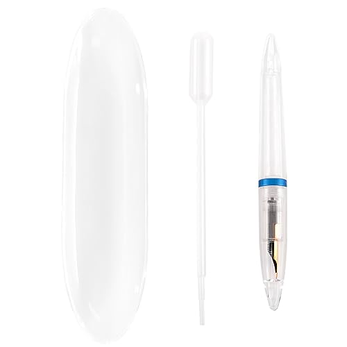 Nettoppo 0,5 Mm FüLlfeder Halter mit Pipette Hohe KapazitäT Transparente Stifte BüRo Schulbedarf FüR Studenten Schreiben Geschenke Schreibwaren Blau Nettoppo 0,5 Mm FüLlfeder Halter mit Pipette Hohe KapazitäT Transparente Stifte BüRo Schulbedarf FüR Studenten Schreiben Geschenke Schreibwaren Blau von Nettoppo