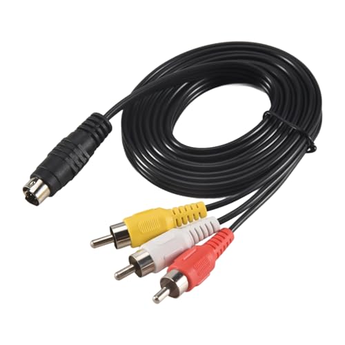 Nettoppo 1.5M 4.9ft 3 Stecker auf 4 Pin S-Video Stecker TV PC Konvertierungskabel Nettoppo 1.5M 4.9ft 3 Stecker auf 4 Pin S-Video Stecker TV PC Konvertierungskabel von Nettoppo
