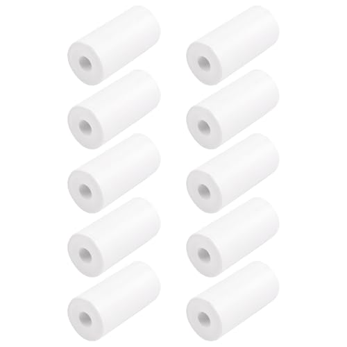 Nettoppo 10 Rollen Thermopapier Registrier Kasse POS Belegpapiere 57X30Mm Papier für Drucker Registrier Kasse von Nettoppo