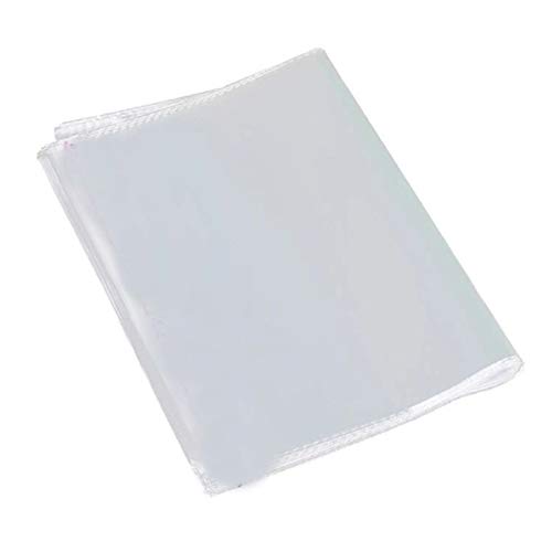 Nettoppo 100 StüCk LP Vinyl Rekord Tasche 12 AußEn Tasche Schutz HüLle Schwarz Kunststoff Umschlag Tasche Vinyl Aufzeichnung Jacket Tube von Nettoppo