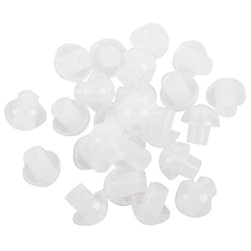Nettoppo 20pcs Silikon In-Ear Ohrhoerer Eartip Ohr Knospe Fuer Radio Ohrhoerer Headset von Nettoppo