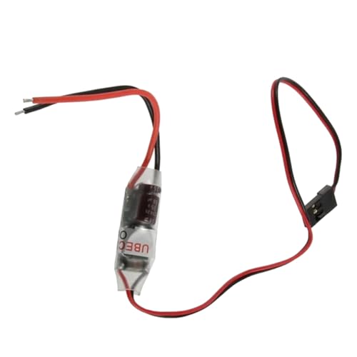 Nettoppo 3A 2-5S FPV-Empfänger-Stromversorgungs-Spannungsregler Externes BEC (UBEC) 5V-Abwärtsreglermodul für RC-Flugzeug-Ersatzteile Zubehör von Nettoppo
