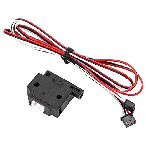 Nettoppo 3D Drucker Filament Erkennungs mit 1M Kabel Auslauf Sensor Material Auslauf Detektor für 3 CR10 3D Drucker von Nettoppo