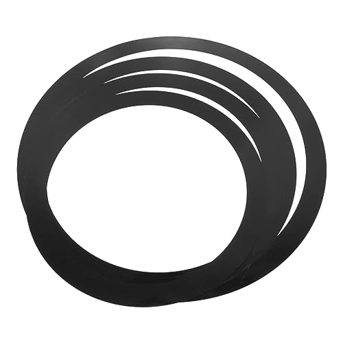Nettoppo 4 Stück Percussion Silent Off Pads Drum Kit Mute Übung Snare Pad Dämpfer Teile Zubehör von Nettoppo