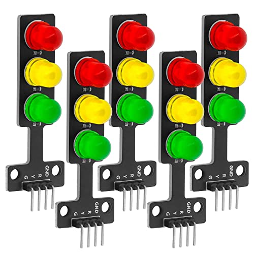 Nettoppo 5X LED Ampelmodul Kreative DIY Mini Ampel 3.3-5V Kompatibel mit für Nettoppo 5X LED Ampelmodul Kreative DIY Mini Ampel 3.3-5V Kompatibel mit für von Nettoppo
