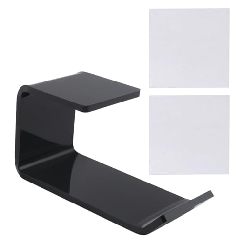 Nettoppo Acryl Kopfhörer Halterung Wand Montierter Headset Halter Schreibtisch Anzeige Stand Halterung Aufhänger Kopfhörer von Nettoppo