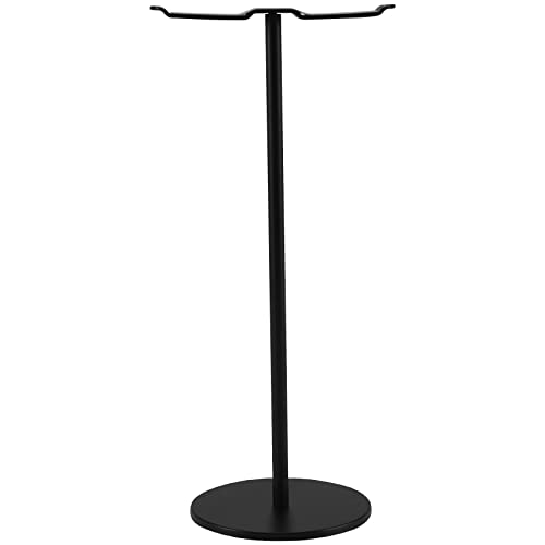 Nettoppo Aluminium Doppel KopfhöRer StäNder für Schreibtisch PC Gaming Headsets Halter, KopfhöRer StäNder, AufhäNger Schreibtisch Display, Dual Balance von Nettoppo