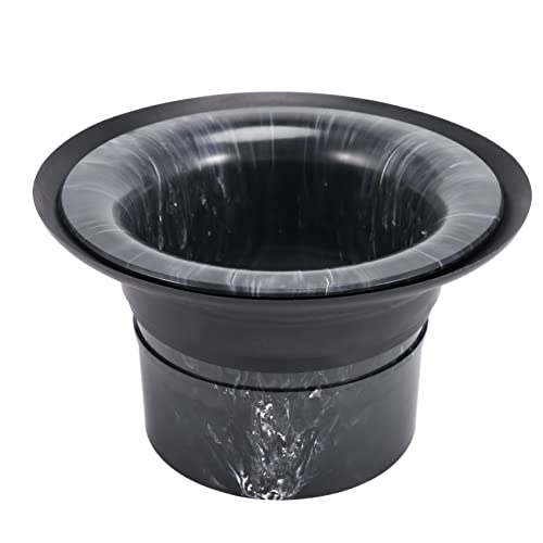 Nettoppo Bass Drum Enhancer Port Insert Enhancement Hole Protector VerstäRker Kick Booster mit Schutzaufkleber B von Nettoppo