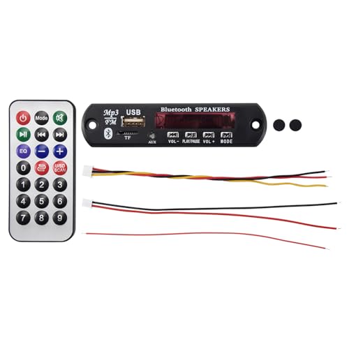 Nettoppo Bluetooth 5.0 Mp3 Decoder Platine Dc 5V 12V Auto Fm Funkmodul Unterstützung Tf USB Aux für Auto Telefon Nettoppo Bluetooth 5.0 Mp3 Decoder Platine Dc 5V 12V Auto Fm Funkmodul Unterstützung Tf USB Aux für Auto Telefon von Nettoppo