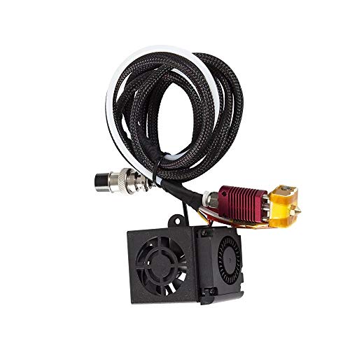Nettoppo Für -10S Komplett Extruder Kit -10 Hotend Komplett DüSen Kit Komplett Extruder Kit LüFter Abdeckung 3D Drucker ZubehöR LüFter Hotend von Nettoppo