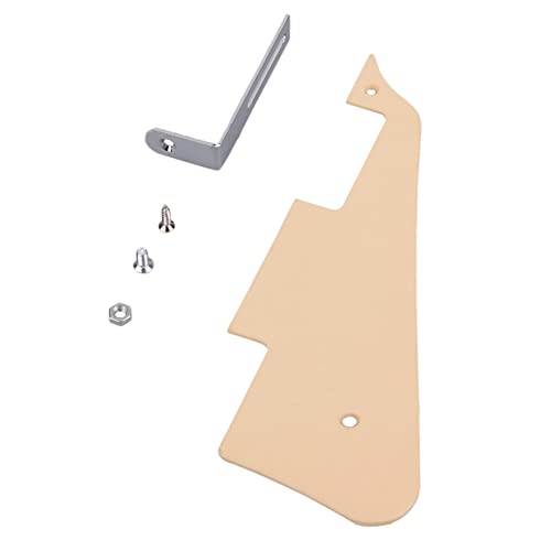 Nettoppo Gitarren Pickguard Cream Einlagige Schutzplatte Pickguard für LP Gitarrenteile Nettoppo Gitarren Pickguard Cream Einlagige Schutzplatte Pickguard für LP Gitarrenteile von Nettoppo