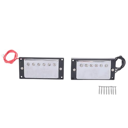 Nettoppo Humbucker Doppel Spulen Tonabnemer Hals und Steg Kompatibel mit LP Stil Elektrisch Gitarre für Gitarren Teile Set von Nettoppo