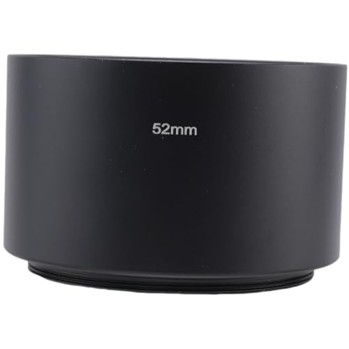 Nettoppo Kamerafilter 52Mm Metall Tele Gegenlichtblende zum Einschrauben von Nettoppo