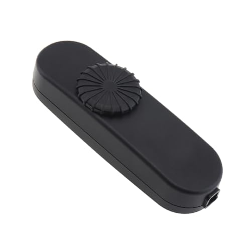 Nettoppo LED-Dimmschalter, Vollbereichs-Drehdimmerschalter, Inline-Lampenschalter für 220-V-Tischlampe/LED-Lampe/Halogenlampen von Nettoppo