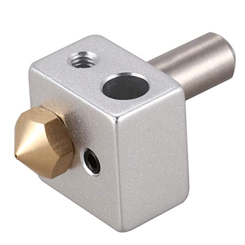 Nettoppo MK10 Hotend Kit Für 3D Drucker | M7 Düsen Und Schläuche Mit PTFE Rohren Und Aluminium Heiz Blöcken | Verbesserte Version Für M3 Und Thermistoren von Nettoppo
