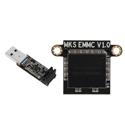 Nettoppo MKS EMMC 32G Speichererweiterungskarte+MKS EMMC-Adapter V2 USB 3.0 Kartenleser für Neptune 4/4 Pro/4 Plus/4 MAX von Nettoppo