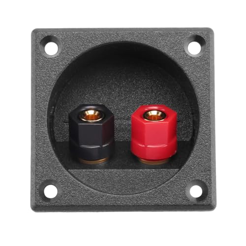 Nettoppo New Square Board Binding Post Lautsprecher Box Terminal Cup Draht Kabel Box Connector Nettoppo New Square Board Binding Post Lautsprecher Box Terminal Cup Draht Kabel Box Connector von Nettoppo