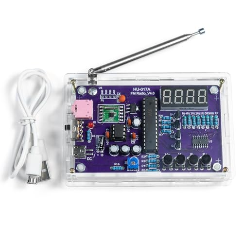Nettoppo Radio-Bausatz FM Platinenbau Mikrocontroller DIY Elektronikproduktion Lötübungen Einzelteile Nettoppo Radio-Bausatz FM Platinenbau Mikrocontroller DIY Elektronikproduktion Lötübungen Einzelteile von Nettoppo