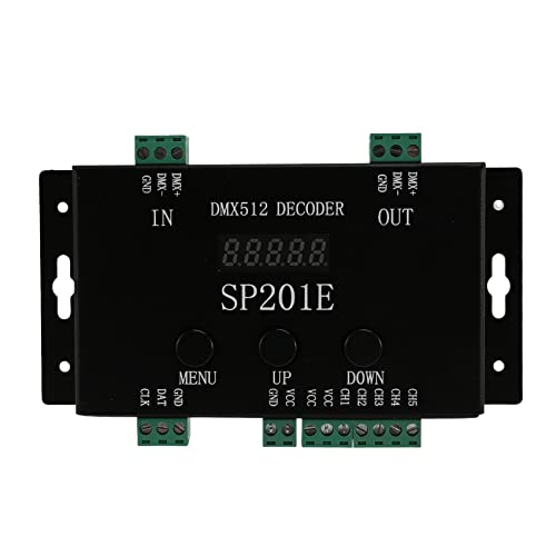 Nettoppo SP201E DMX512 WS2812B WS2811 zu SPI Controller Decoder, UnterstüTzt Mehrere ICS Nettoppo SP201E DMX512 WS2812B WS2811 zu SPI Controller Decoder, UnterstüTzt Mehrere ICS von Nettoppo
