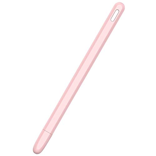 Nettoppo Tablet Stift Schutz HüLle für 2 HüLlen Tragbare Weiche Silikon Bleistift HüLle ZubehöR Rosa von Nettoppo