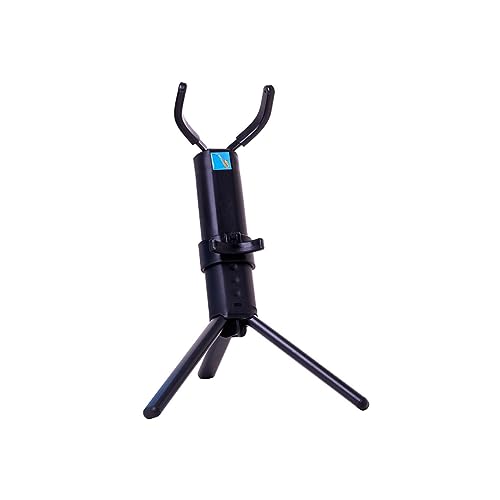 Nettoppo Tragbares Faltbares Saxophon Halter StäNder mit Metall Bein Basis Faltbar für Alto Saxophon von Nettoppo