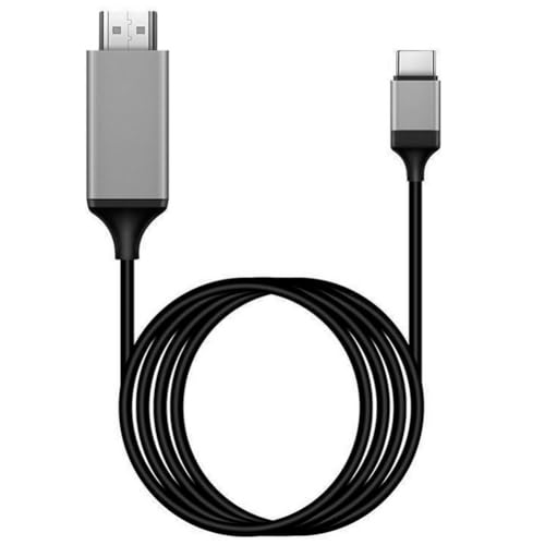 Nettoppo Typ-C-Zu-Kompatibles USB3.1-4K-HDTV-Kabel für Android-Telefone zum Anschließen Eines Fernsehgeräts mit Demselben Bildschirm, 2 M Langes Kabel von Nettoppo