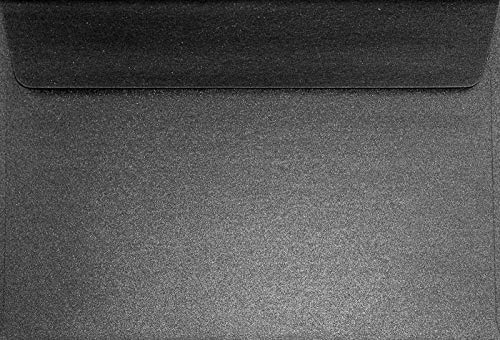 Netuno 500 Briefumschläge Perlmutt-Schwarz DIN C5 16,2 x 22,9 cm Sirio Pearl Coal Mine glänzende Umschläge groß elegante Briefkuverts für Einladungskarten Hochzeitskarten Geburtstag Weihnachten Netuno 500 Briefumschläge Perlmutt-Schwarz DIN C5 16,2 x 22,9 cm Sirio Pearl Coal Mine glänzende Umschläge groß elegante Briefkuverts für Einladungskarten Hochzeitskarten Geburtstag Weihnachten von Netuno