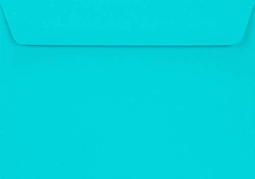 Netuno 100 Brief-Umschläge Blau DIN C6 114x 162 mm 90g Burano Azzurro Reale hochwertige Umschläge Blau C6 Kuverts farbig für Einladungen Karten Briefe Einladungs-Umschläge edel von Netuno
