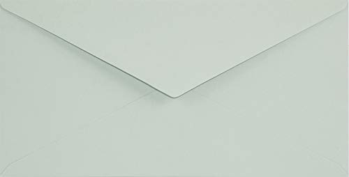 Netuno 100 Umschläge Pastell-Grün 110 x 220 mm 120g Keaykolour Pastel Green elegante Briefhüllen ökologisch bunte Briefumschläge DL für Einladungen Hochzeit Geburtstag Weihnachten Ostern Briefhüllen von Netuno