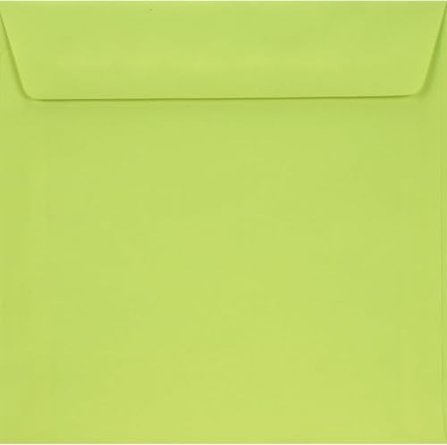 Netuno 100 farbige Briefumschläge quadratisch Hellgrün 15,6 x 15,6 cm 115g Sirio Color Lime Papier Umschläge bunt Einladungsumschlag für Hochzeit Geburtstag Taufe Weihnachten Ostern Netuno 100 farbige Briefumschläge quadratisch Hellgrün 15,6 x 15,6 cm 115g Sirio Color Lime Papier Umschläge bunt Einladungsumschlag für Hochzeit Geburtstag Taufe Weihnachten Ostern von Netuno