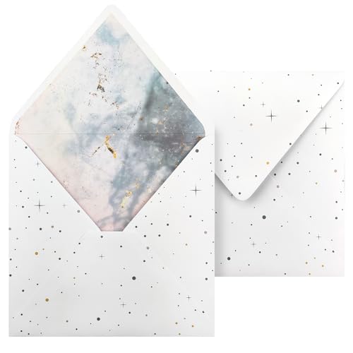 Netuno 100 quadratische Umschläge mit Aufdruck Sterne 155 x 155 mm beidseitig bedruckte Umschläge für Hochzeit Geburtstag Weihnachten Einladungskarten Motiv Briefumschläge quadratisch Briefkuverts Netuno 100 quadratische Umschläge mit Aufdruck Sterne 155 x 155 mm beidseitig bedruckte Umschläge für Hochzeit Geburtstag Weihnachten Einladungskarten Motiv Briefumschläge quadratisch Briefkuverts von Netuno