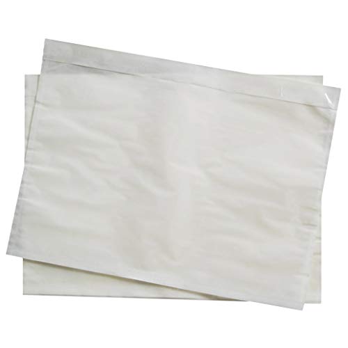 Netuno 1000 transparente selbstklebende Lieferscheintaschen DIN C5 24 x 18,1 cm Dokumententaschen für Begleitpapiere Garantiekarten Lieferscheine Dokumente Rechnungen Rechnungstaschen Pakettaschen von Netuno