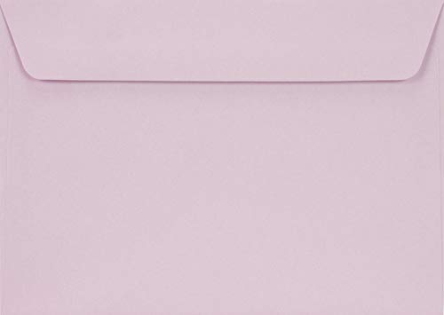 Netuno 100x Umschlag Lila DIN C6 114x 162 mm 90g Burano Lilla Briefumschlag bunt C6 haftklebend ohne Fenster für Einladungen Karten Brief-Kuvert Lila hochwertig von Netuno