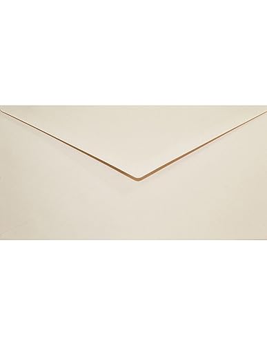 Netuno 25 Briefumschläge Beige DIN lang 110 x 220 mm 115g Sirio Color Sabbia schöne Umschläge lang für Hochzeitskarten Geburtstagskarten Weihnachtskarten Einladungskarten farbige Briefhüllen edel von Netuno