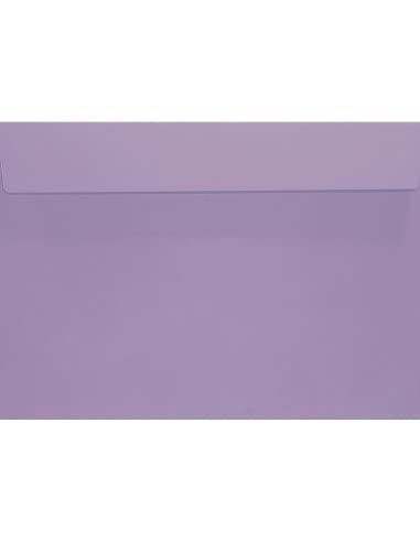 Netuno 25 Papierbriefumschläge Violett DIN C5 162x 229 mm 120g Design Umschläge haftklebend farbige Briefhüllen hochwertig Brief-Kuverts farbig für Hochzeit Geburtstag Weihnachten Taufe Einladungen von Netuno