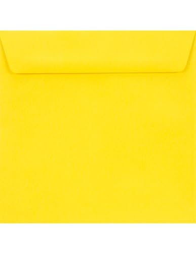 Netuno 25 farbige Briefumschläge quadratisch Gelb 15,6 x 15,6 cm 115g Sirio Color Limone Papier Umschläge bunt elegant Einladungsumschlag für Hochzeit Geburtstag Taufe Weihnachten Ostern Briefkuverts Netuno 25 farbige Briefumschläge quadratisch Gelb 15,6 x 15,6 cm 115g Sirio Color Limone Papier Umschläge bunt elegant Einladungsumschlag für Hochzeit Geburtstag Taufe Weihnachten Ostern Briefkuverts von Netuno