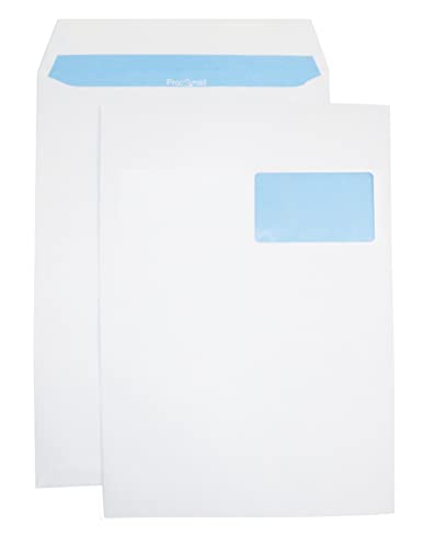 Netuno 250 Versandtaschen DIN C4 Weiß 229 x 324 mm 90g großer Briefumschlag a4 mit Fenster rechts gerade Klappe haftklebend Umschläge a4 Großbrief weiß Briefkuverts Briefhüllen C4 Geschäfts-Umschläge Netuno 250 Versandtaschen DIN C4 Weiß 229 x 324 mm 90g großer Briefumschlag a4 mit Fenster rechts gerade Klappe haftklebend Umschläge a4 Großbrief weiß Briefkuverts Briefhüllen C4 Geschäfts-Umschläge von Netuno
