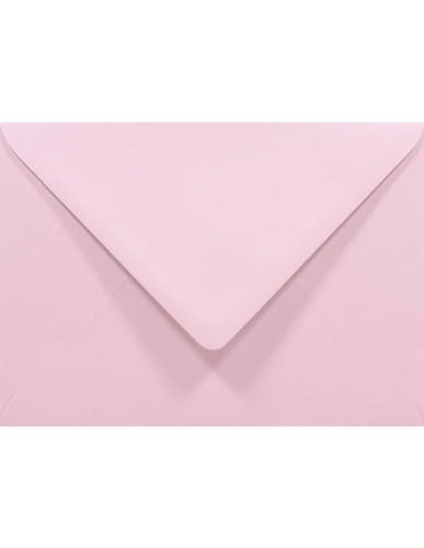 Netuno 50 Umschläge Pastell-Rosa DIN B6 125 x 175 mm 80g Rainbow Briefumschläge farbig Briefhüllen Einladungsumschläge Papierbriefumschläge Hochzeits-Umschläge Geburtstagsumschläge von Netuno