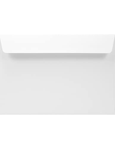 Netuno 500 farbige Briefumschläge Weiß DIN C5 16,2 x 22,9 cm 90g Design elegante Umschläge bunte Briefhüllen groß A5 für Einladungskarten Geburtstagskarten hochwertige Briefkuverts Einladungen von Netuno