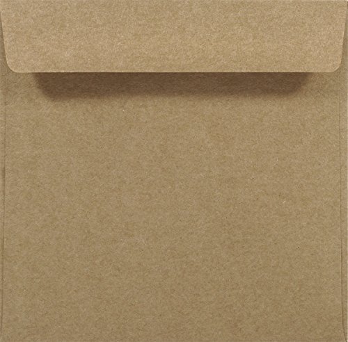 Netuno 500 Sand-Braun quadratische Kraftpapier-Umschläge 155x 155mm gerade Klappe ohne Fenster Briefumschläge ökologisch recycelte Briefhüllen für Hochzeit Weihnachten Einladungen Netuno 500 Sand-Braun quadratische Kraftpapier-Umschläge 155x 155mm gerade Klappe ohne Fenster Briefumschläge ökologisch recycelte Briefhüllen für Hochzeit Weihnachten Einladungen von Netuno
